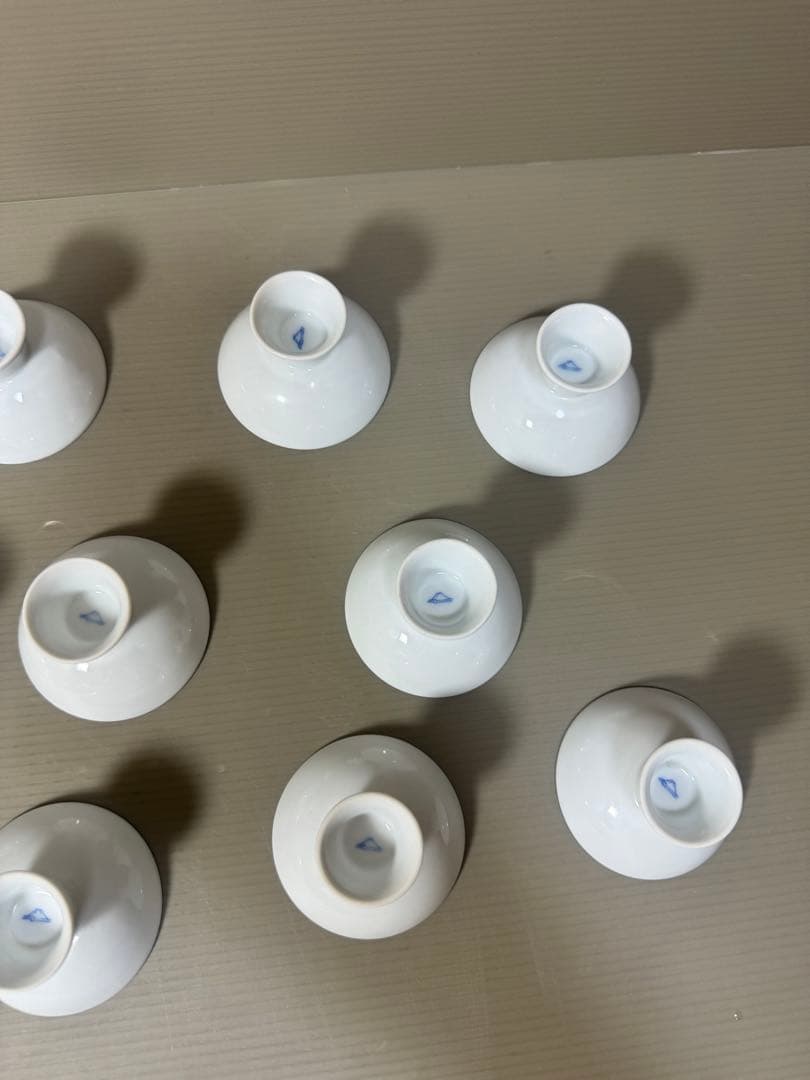 2188 深川製磁森猪口11客未使用