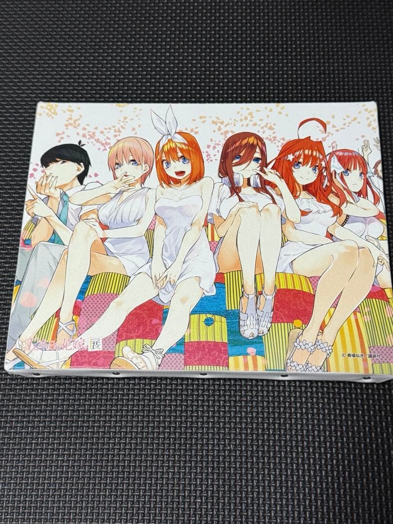 五等分の花嫁　キャンパスボード　6点セット グッズ紹介 「キャンバスボード」 飾って映える五つ子のカラー