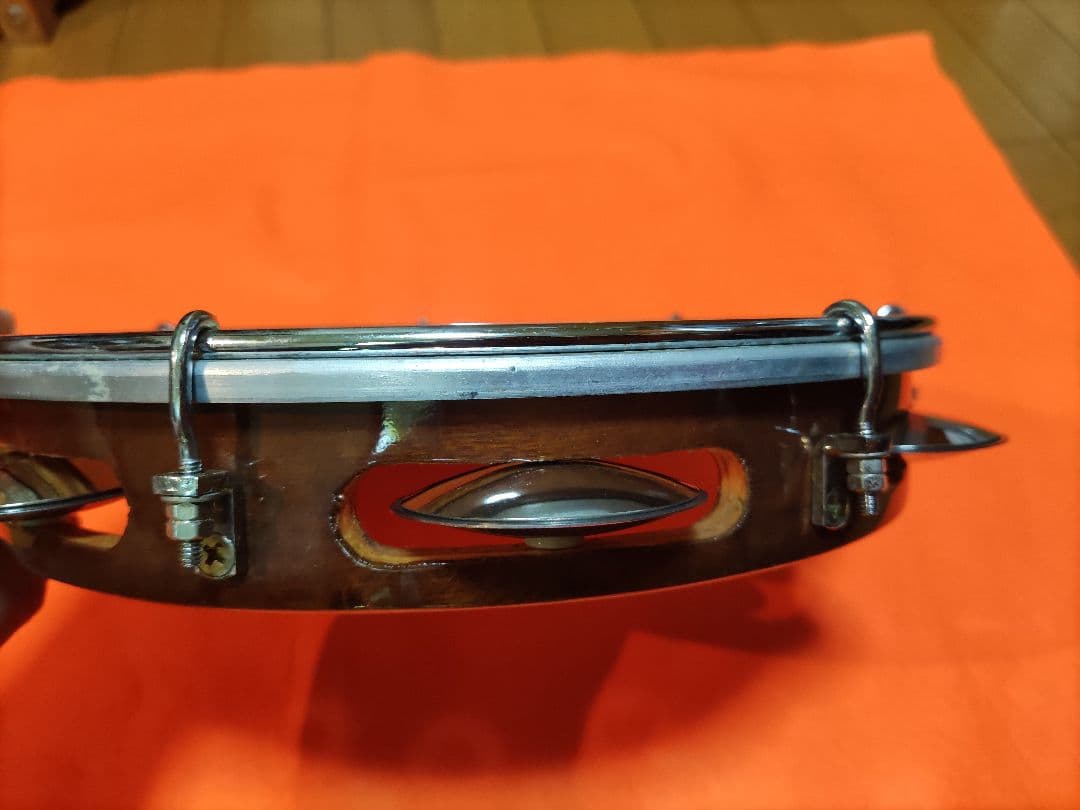 ☆Bauer PERCUSSIONパンデイロ 本皮 10インチ スペーサー入り☆ - メルカリ