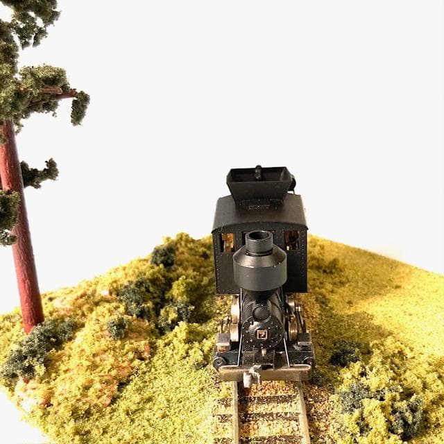木曽森林鉄道B1リアタンクロコ つぼみ堂製 HO (16.5㎜)