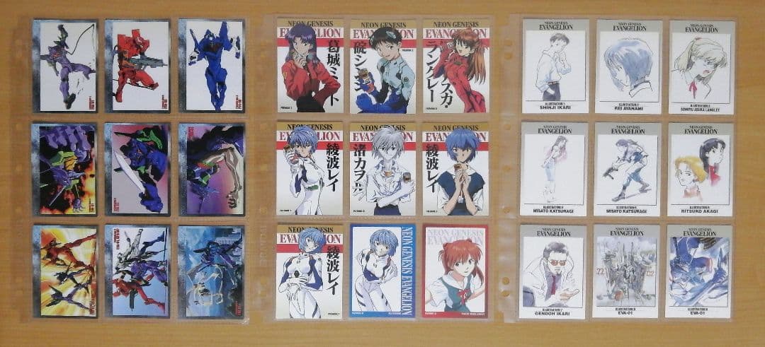 【田中野夫】カードダスマスターズ 新世紀エヴァンゲリオン 第参集フルコンプ