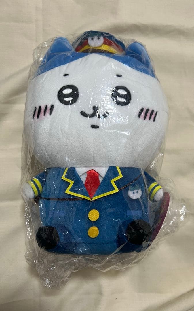 ちいかわ 駅員さんなぬいぐるみS ハチワレ 東京ステーション レア 正規品