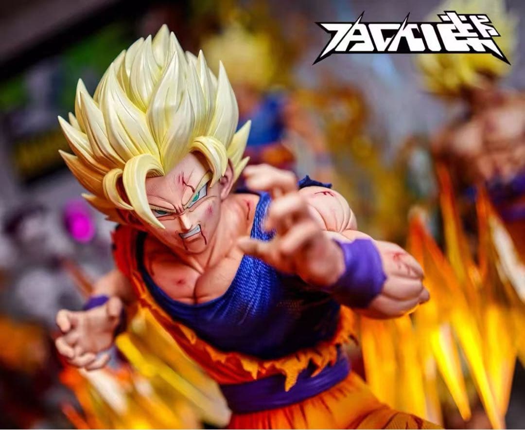 ドラゴンボール 孫悟空 ガレキ ガレージキット スタチューX③①⑤