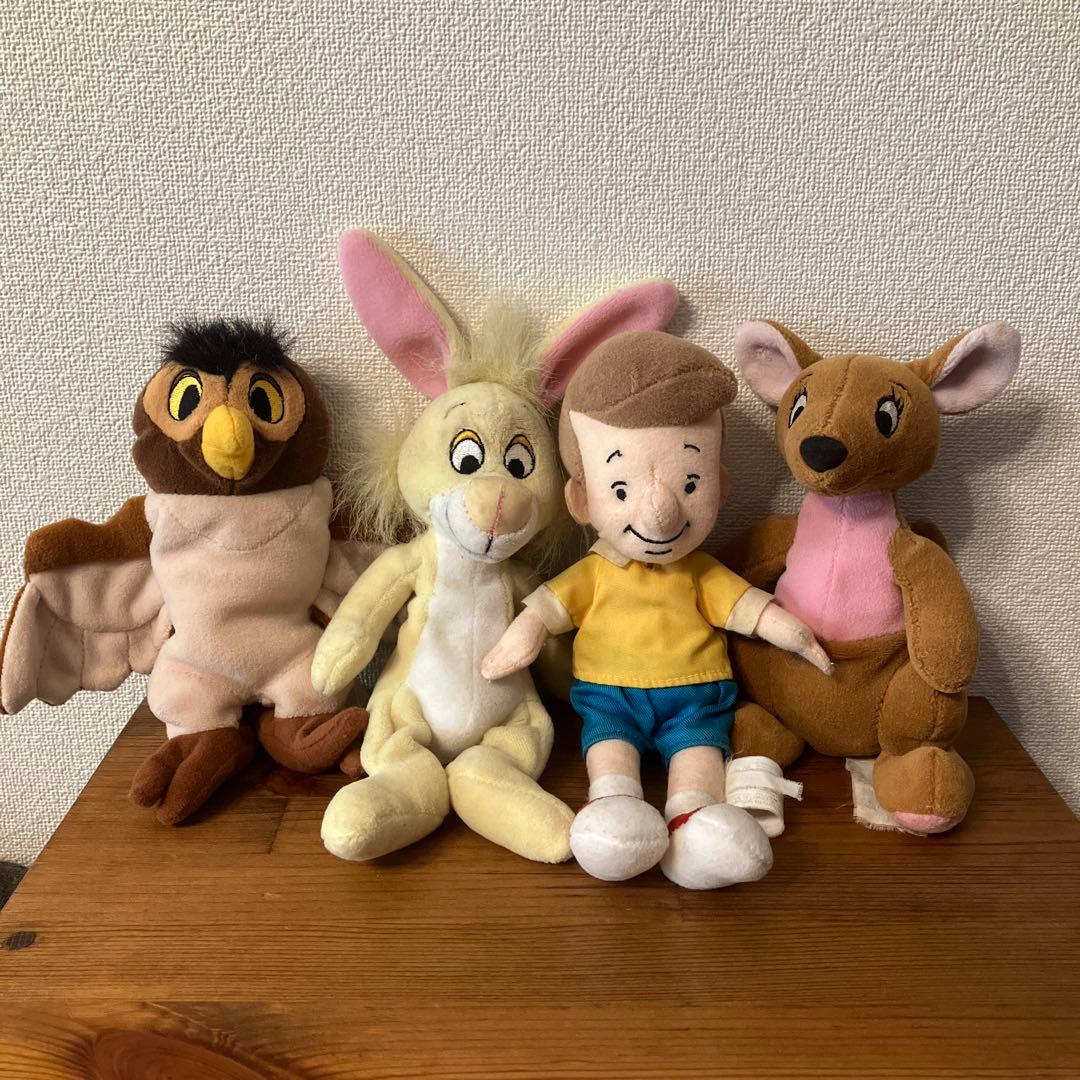 レア 希少！ディズニーストア くまのプーさん 仲間達 ビーンズ