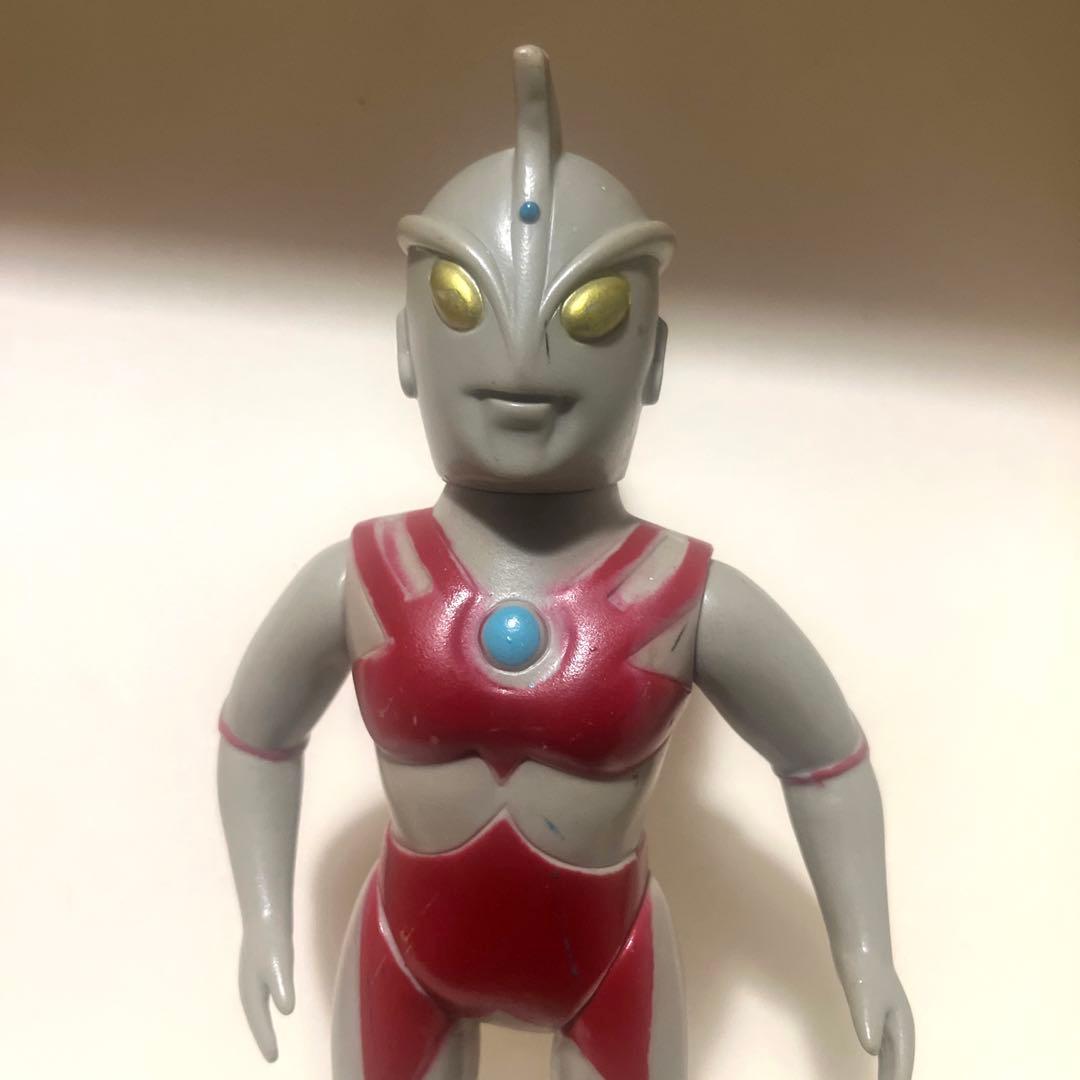 当時物ウルトラマンエースソフビ 無版権パチソフビ