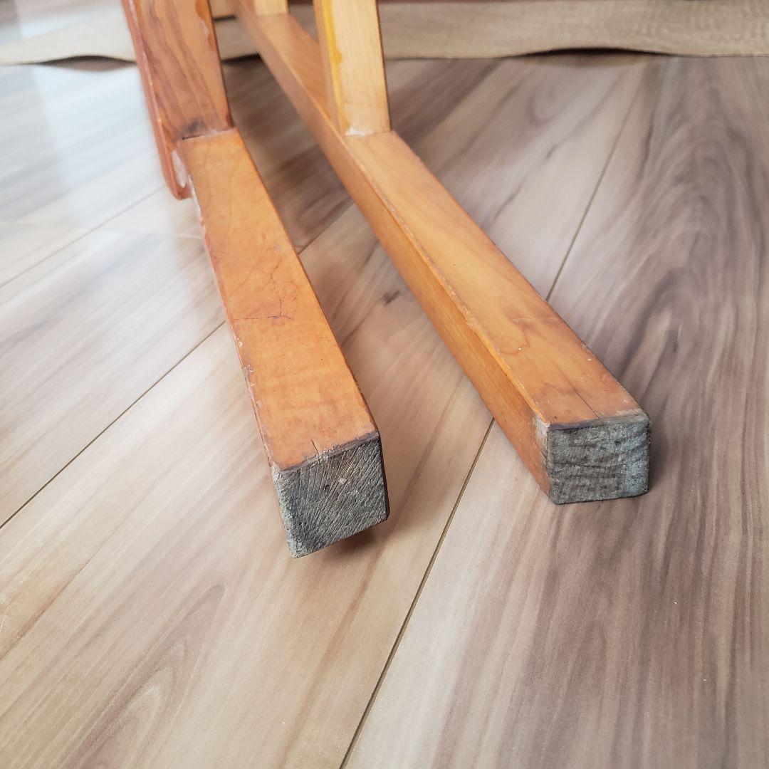 枯れた古い木製の脚立 ラダー 古道具 古家具 梯 シェルフ 棚 - メルカリ