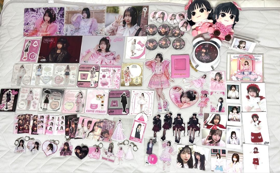 引退品】CUTIE STREET桜庭遥花 ぱるたん グッズ まとめ売り