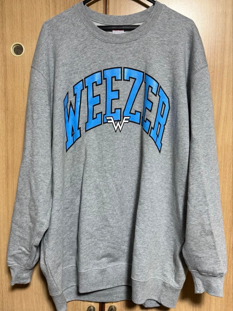 【即完】 Weezer グレー スウェットXXLサイズ セール】 Wai＋:〈手洗い可能〉裏毛 オーガンジー スウェット