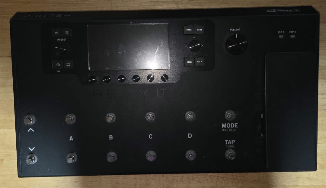 Line 6 Helix LT マルチ ギターエフェクター レンタル] LINE6 Helix LT ギターマルチエフェクター ギター