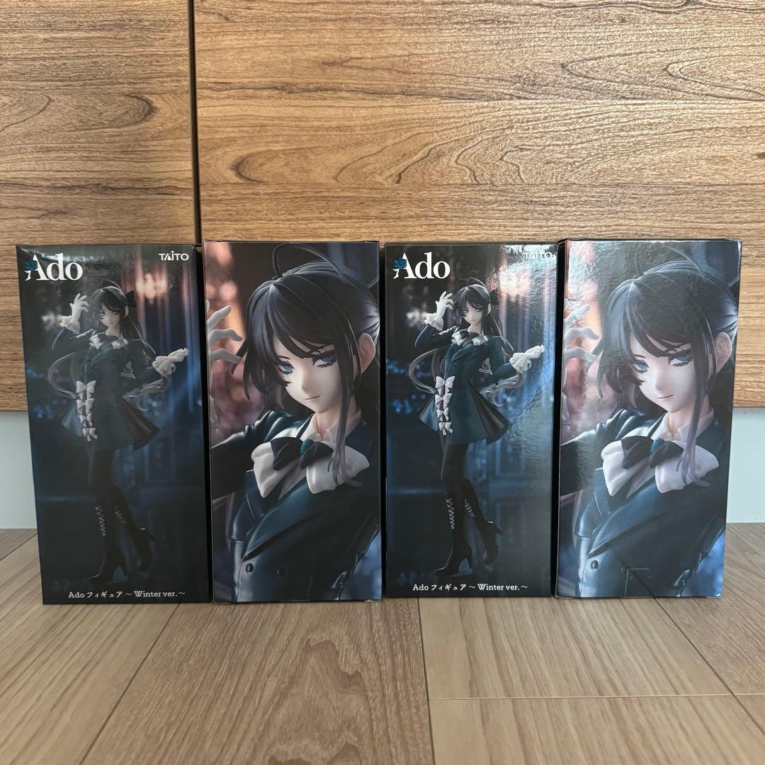 ラウンドワン限定 Ado フィギュア Winter ver. 4個セット Ado 【ラウンドワン限定】 フィギュア ～Winter ver.～×4セット Ado