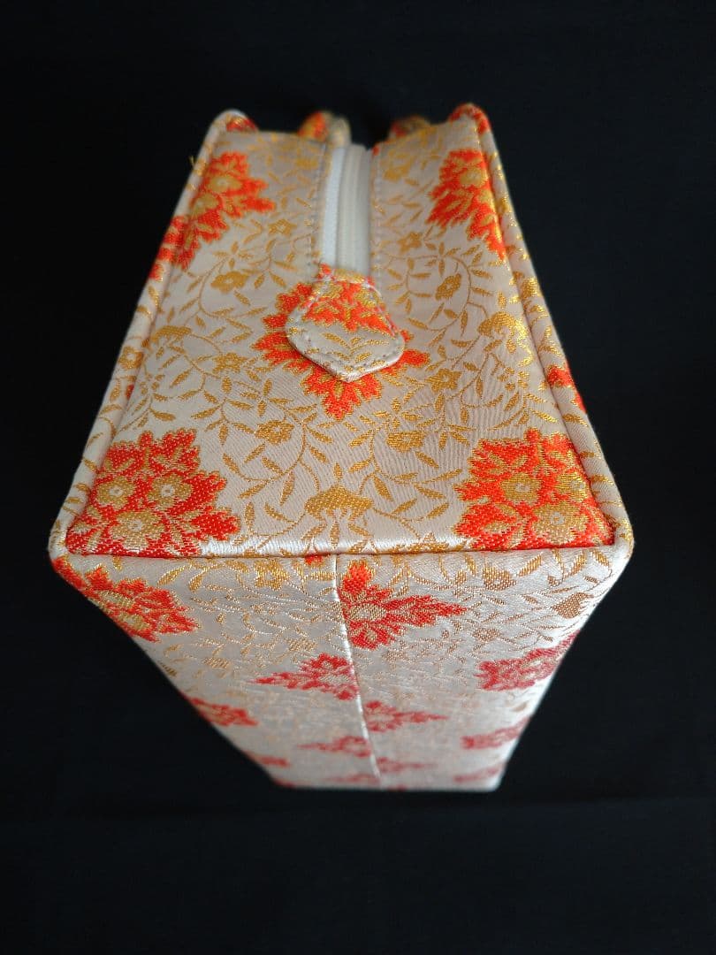 【美品】龍村美術織物 五葉華文 利休バック 和装用バック