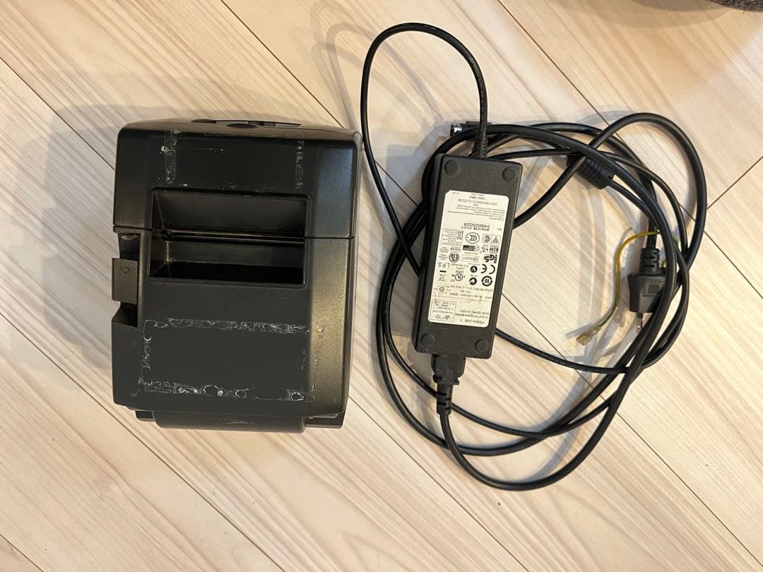 【動作確認済】Star レジ用プリンター ACアダプター付き 動作確認済】Star レジ用プリンター ACアダプター付き