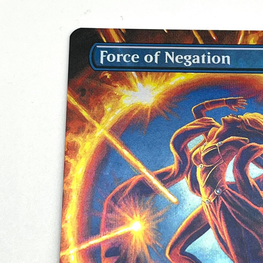 否定の力 FOIL ボーダーレス 英語 MTG