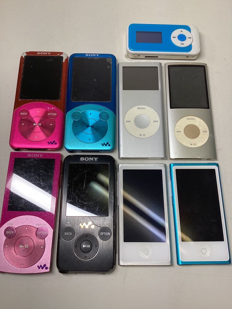 T*i様 ジャンク　SONY ウォークマン、iPod など　 まとめて9点 T*i様 ジャンク SONY ウォークマン、iPod など まとめて9点 シリーズ