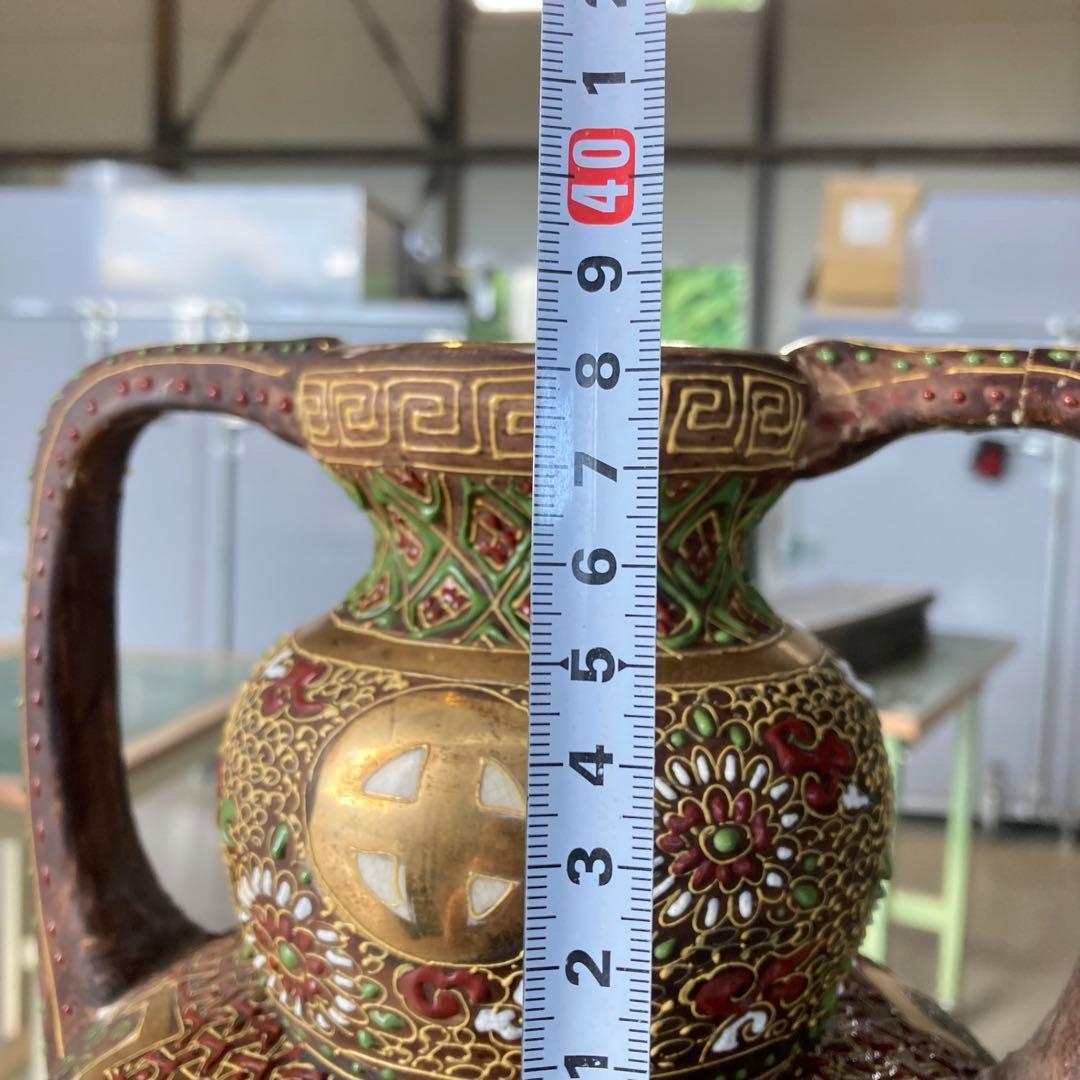 詳細不明 花瓶 壺 汚れあり 昭和レトロ