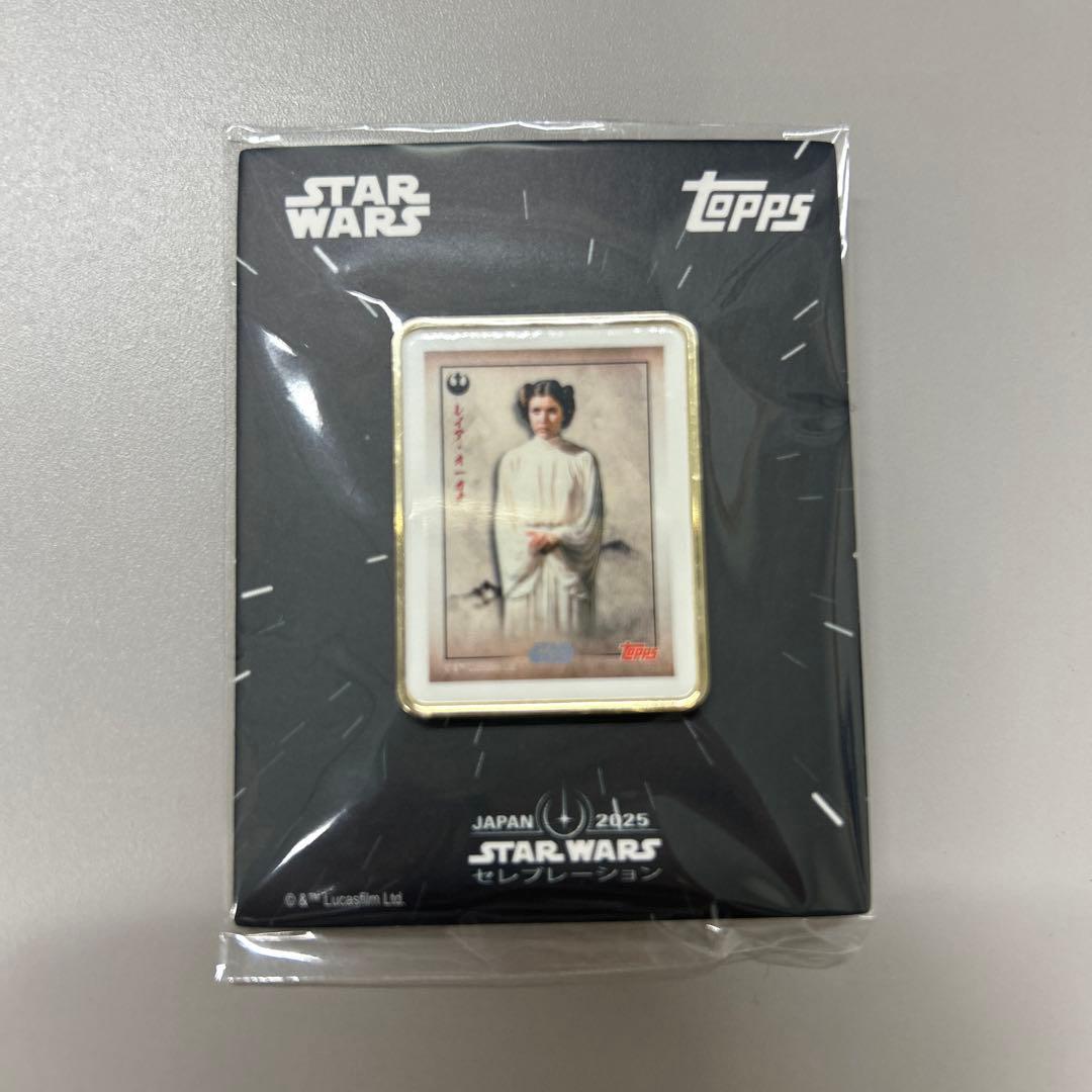 スターウォーズセレブレーションジャパン2025限定 アートピン(レイア姫)