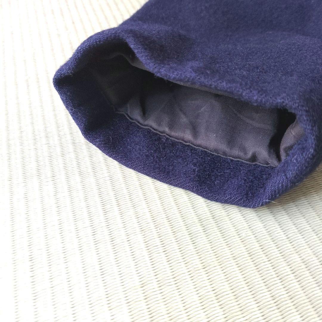 1940年〜1950年代　ホスピタルコート　ショールカラーウールコート　古着