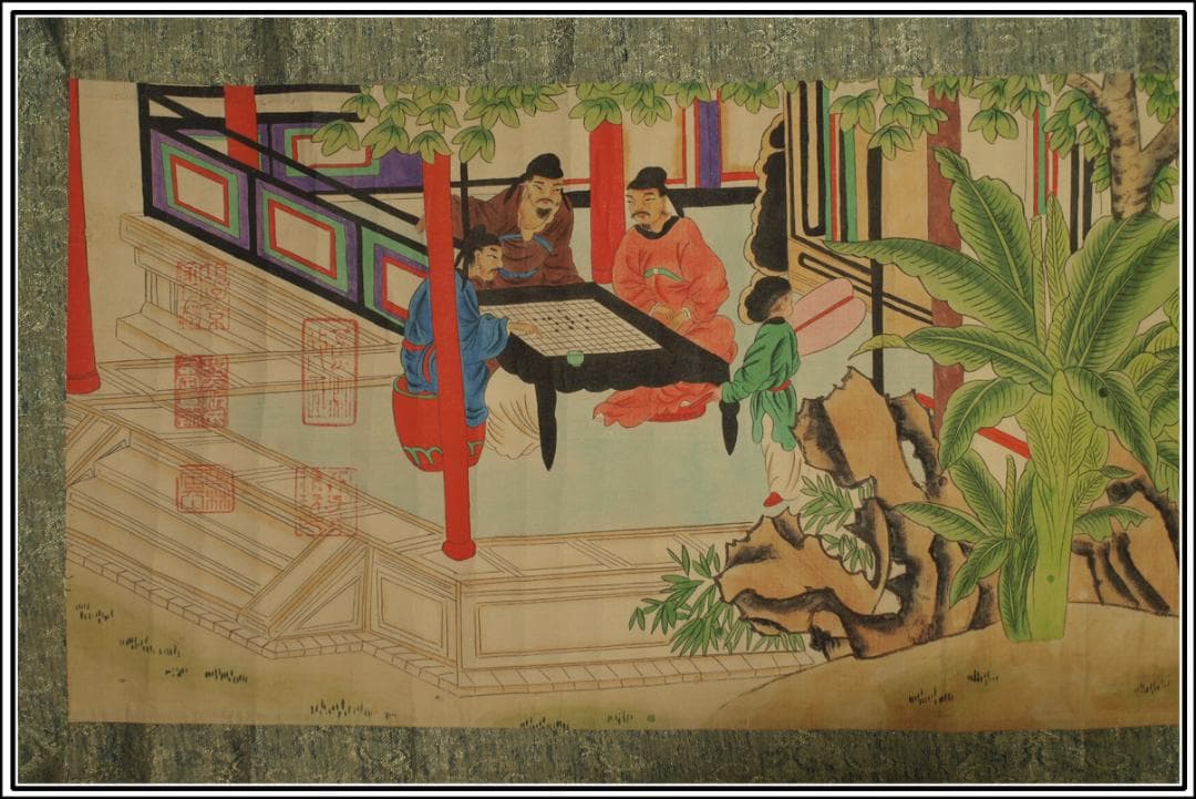 骨董市仕入れ品 中国北宋時代の掛軸 激安骨董品 肉筆保証 BD378A8-2