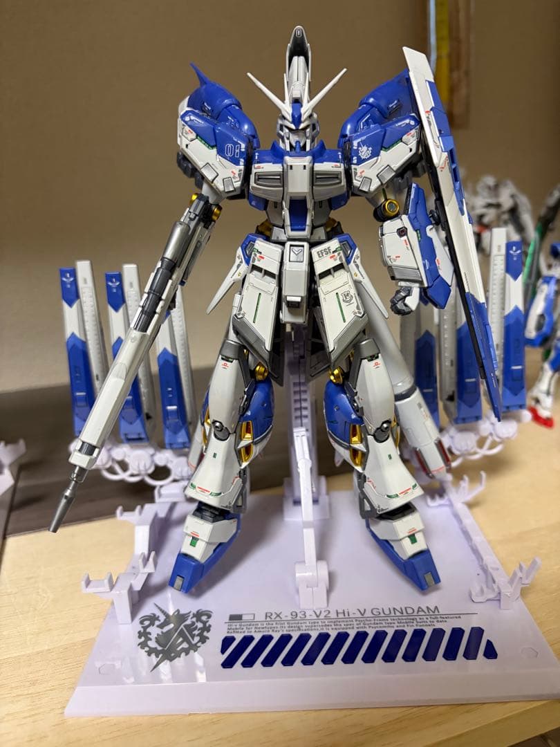 RG Hi-νガンダム チタニウムフィニッシュ　ハイニュー RG ガンダムベース限定 Hi-νガンダム [チタニウムフィニッシュ] レビュー