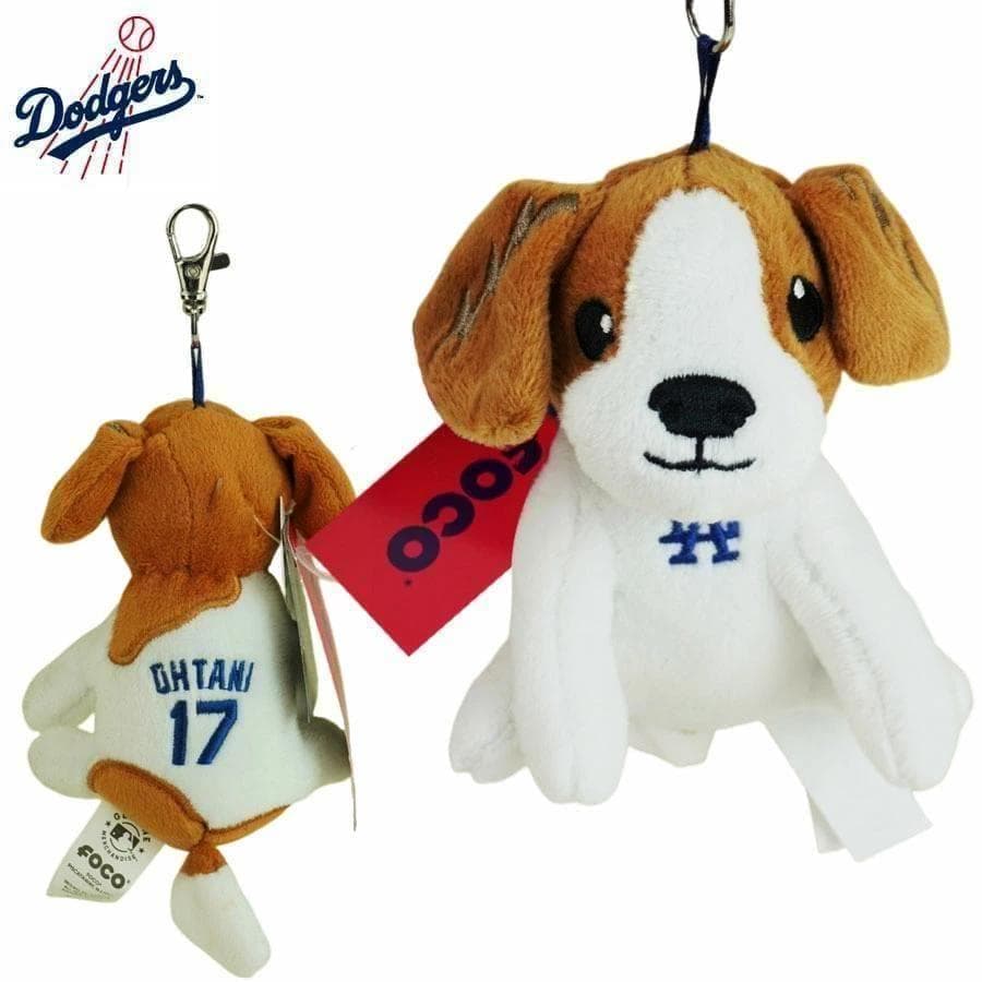新品MLB公式ドジャースアメリカ限定大谷翔平デコイいぬのぬいぐるみ犬
