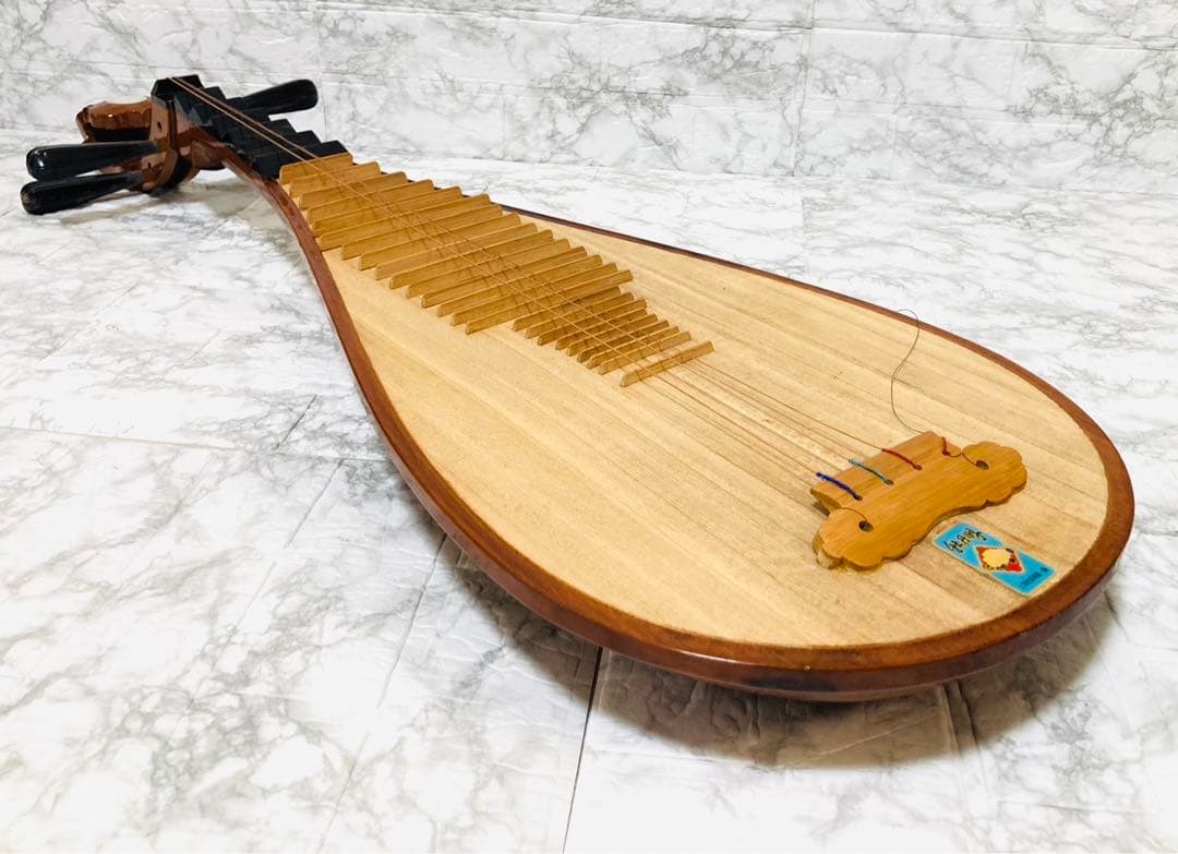 希少 高級】中国琵琶 ピパ 牡丹牌 上海民族楽器一廠製 - メルカリ