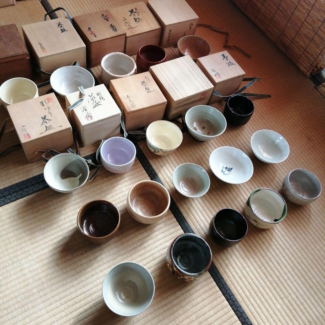 YUU　茶碗　20個まとめ売り　金竜河　香泉など 栗山園オンライン通販部 / 【出物】 龍田川茶碗 宮川香雲