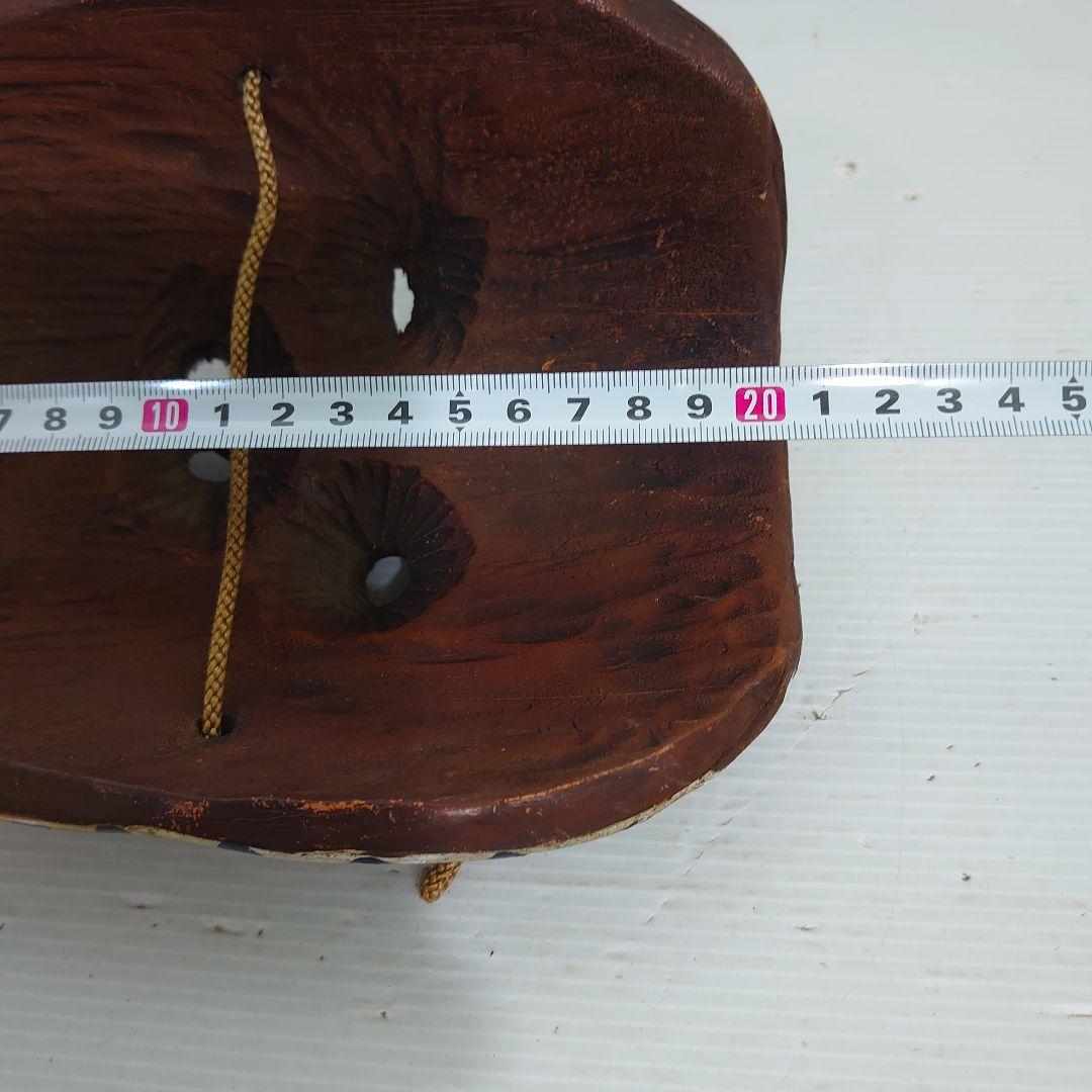 木彫り ひょっとこ お面 能面 アンティーク 縁起物 開運 魔除け