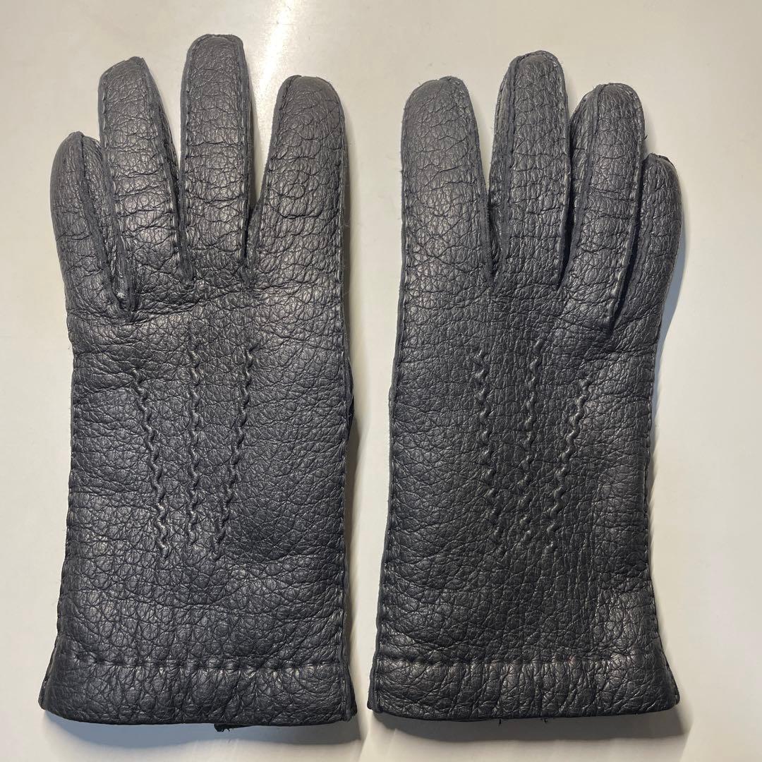 新品未使用 Dents ペッカリー グレー サイズ8