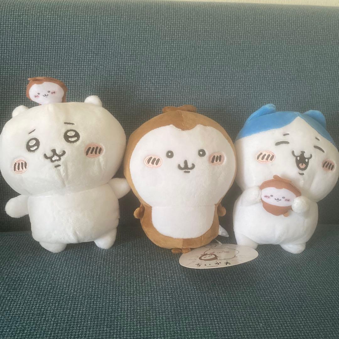 ちいかわ】うさぎだらけ 8点セット ぬいぐるみ&マスコット&ぬいぐるみ