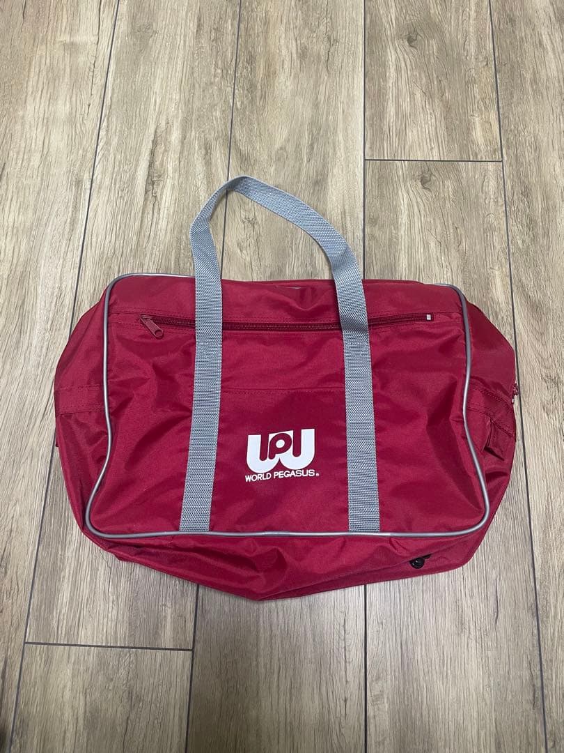 ワールドペガサス スクールバッグ 新品 ワッぺ スクバ 赤 RED