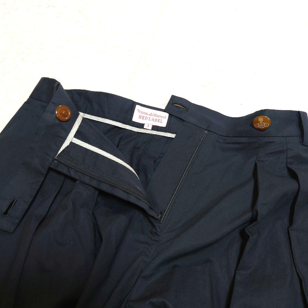 ヴィヴィアンウエストウッド レッドレーベル キュロット ブラック サイズ3