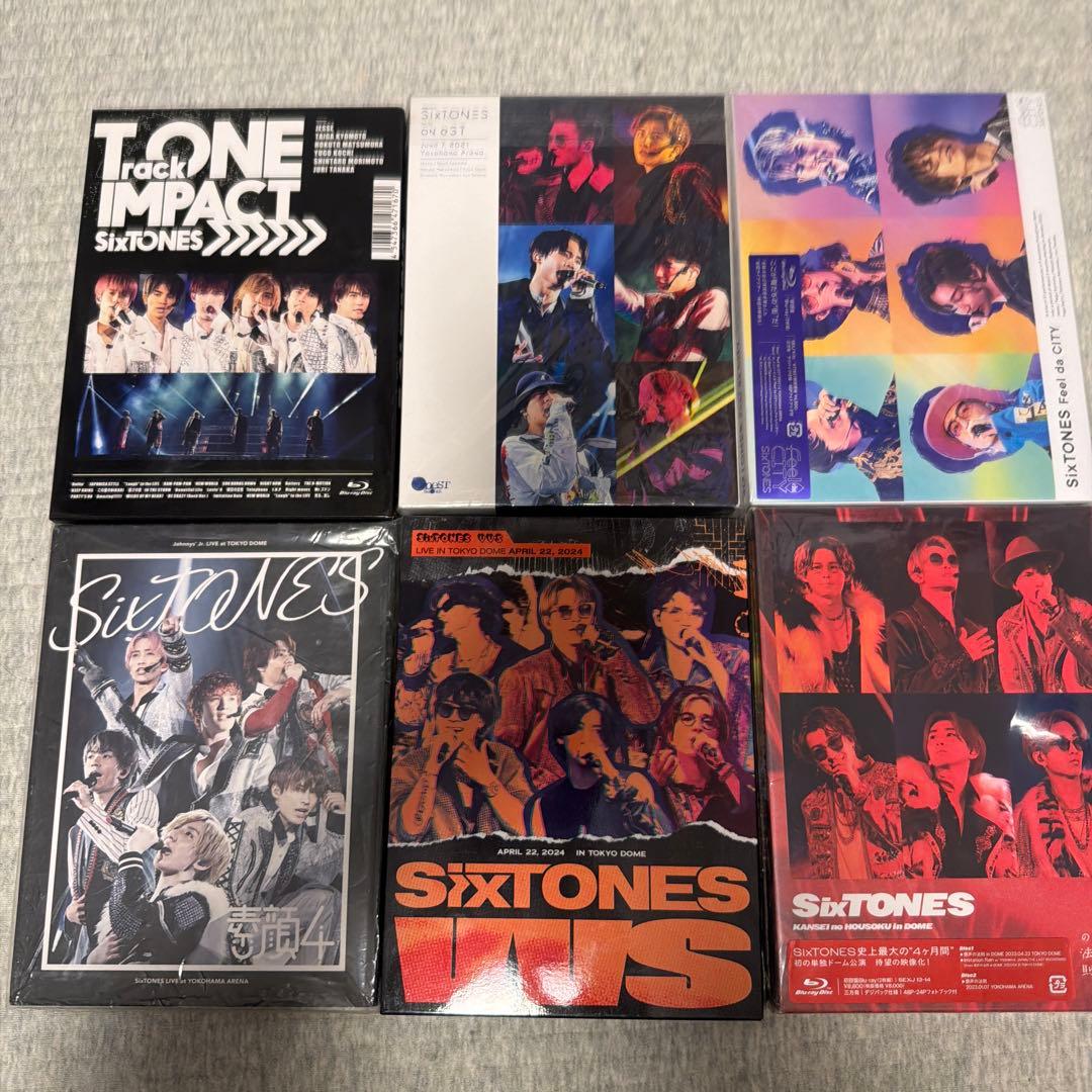 SixTONES コンサート DVD・Blu-ray セット - メルカリ