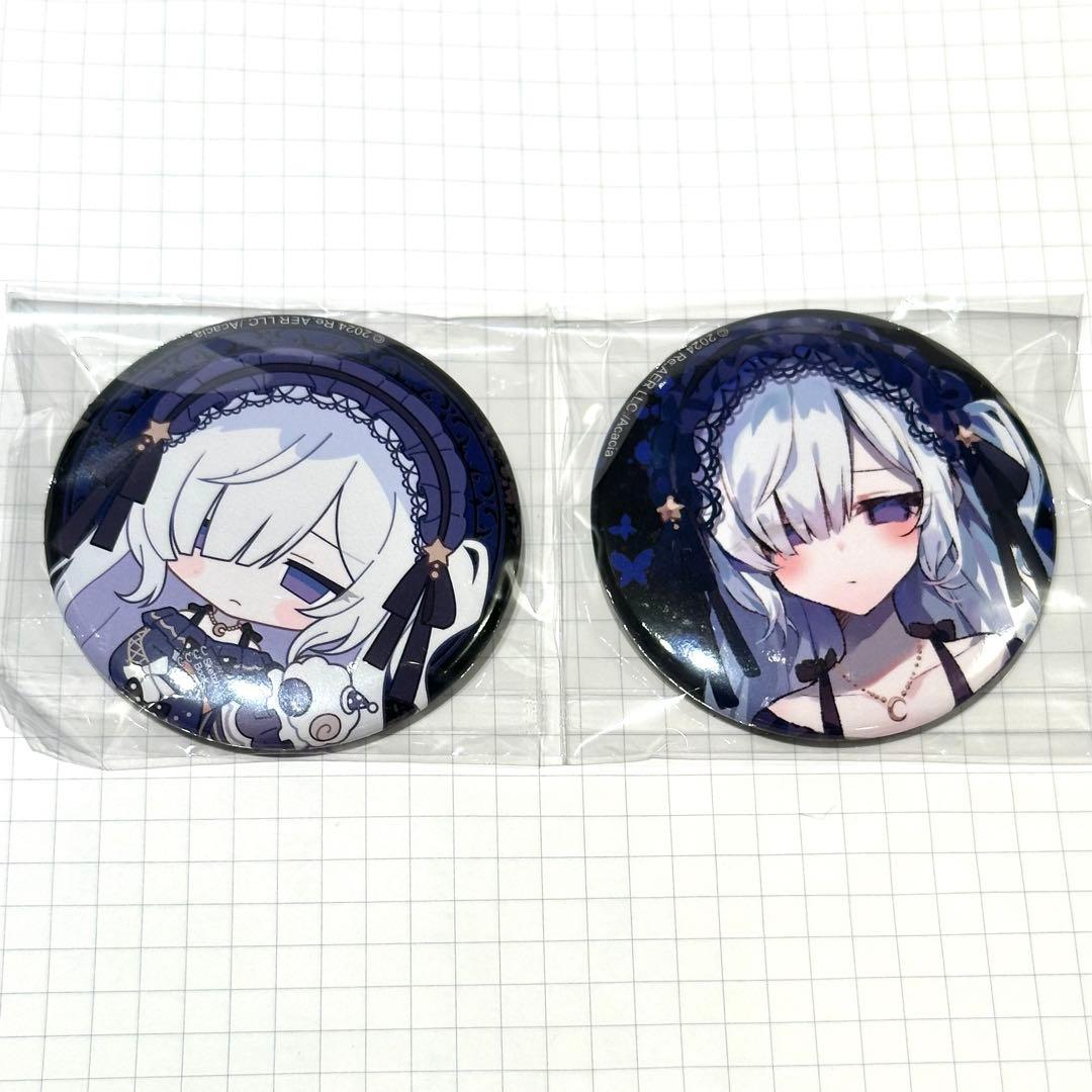 魔法少女ノ魔女裁判 中国カフェ 缶バッジ 夏目アンアン まのさば