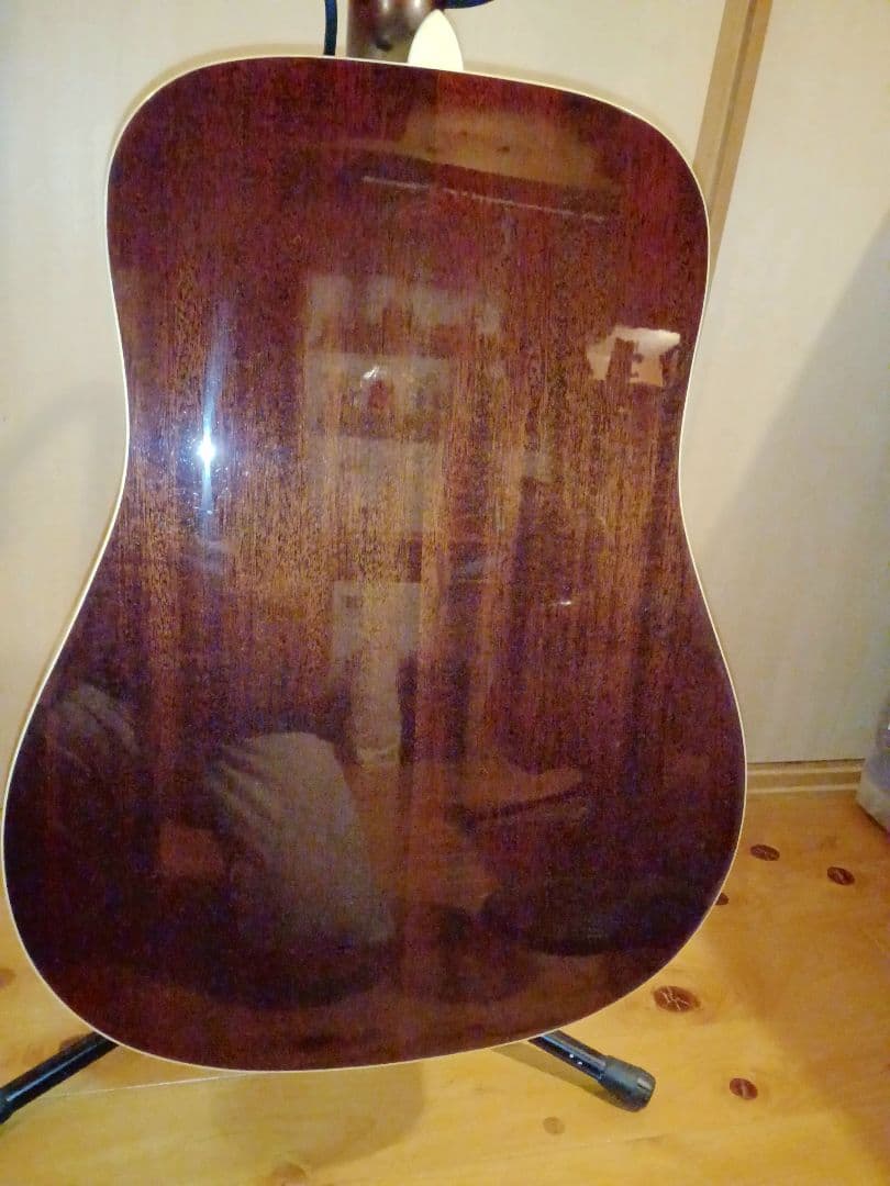 送料込】【美品】アリア ドレッドノート ARIA トップ単板 低弦高 整備済