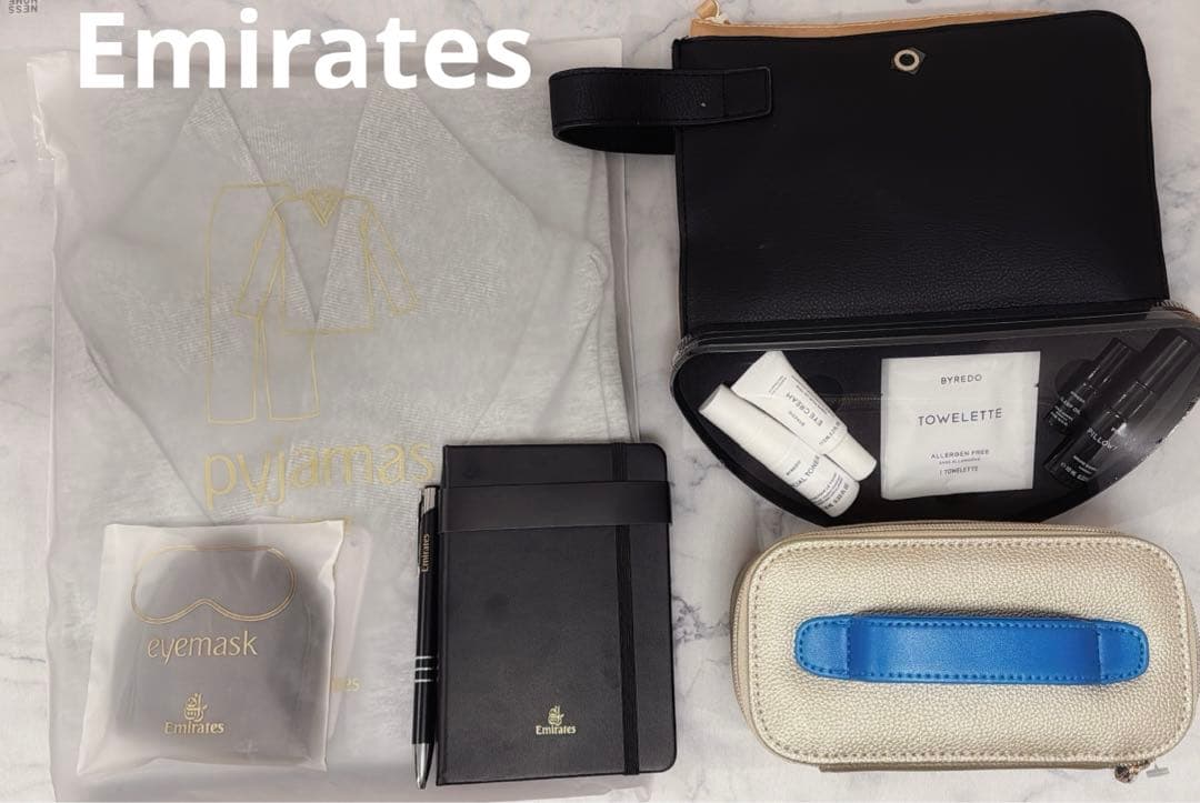 エミレーツ航空Fクラス BVLGARI アメニティセット+ バイレード