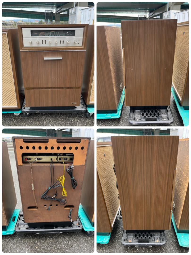 珍品】 TRIO（トリオ） コンポ ステレオコンポーネント ST-833X - メルカリ