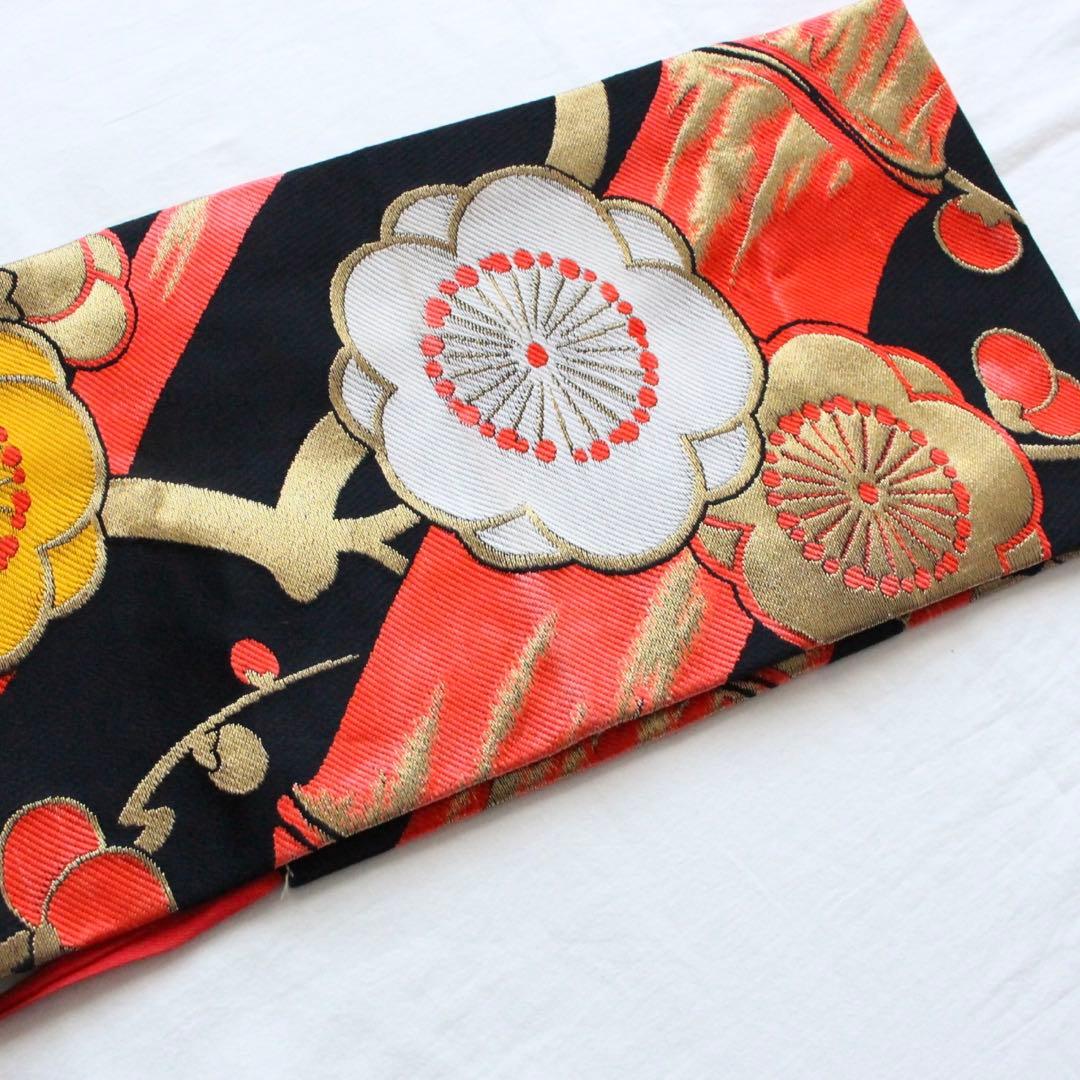 七五三 5歳 7歳 女の子 子供 アンティーク 着物 つくり帯 セット