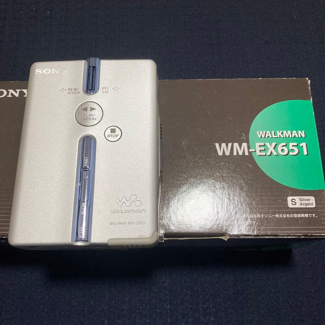 SONY ウォークマン WM-EX651 silver Sony WM-EX651 ▷ Walkman.land
