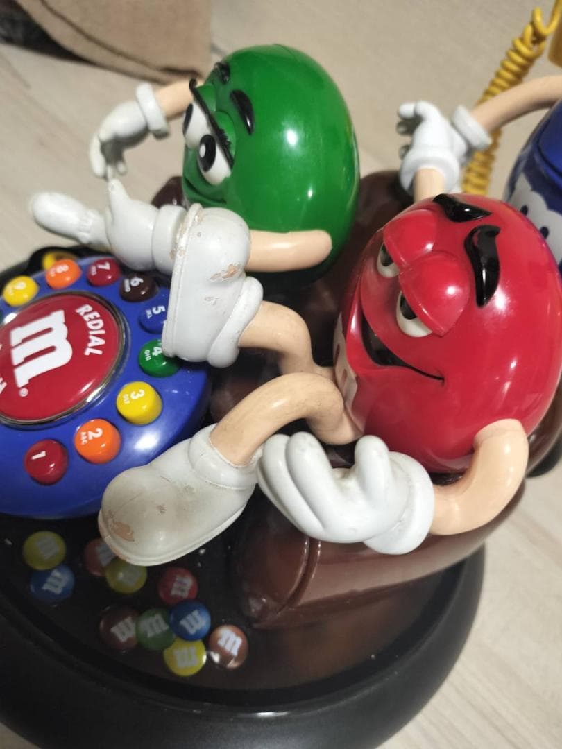 ☆Ｍ＆Ｍｓ　ディスプレイ用固定電話　ビンテージ品　レア　エムアンドエム