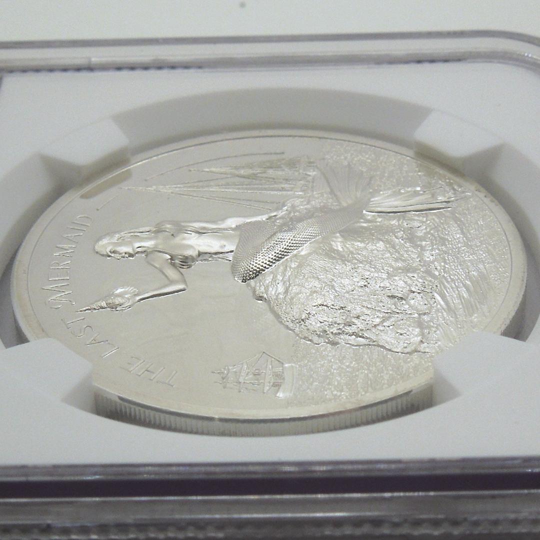 傑作】NGC PF 70 UCAM 人魚のレントゲン銀貨 2024 パラオ - メルカリ