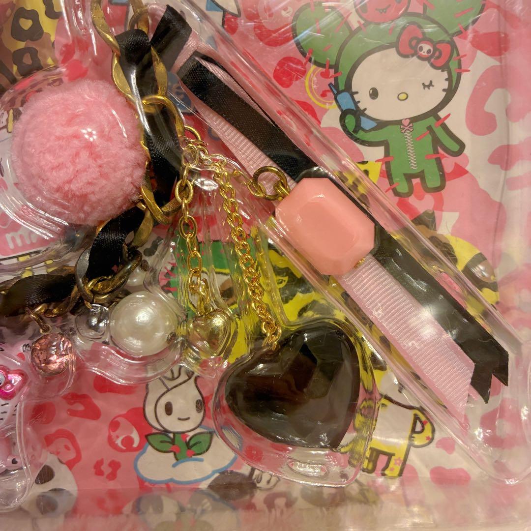 tokidoki トキドキ ハローキティ バッグチャーム ストラップ