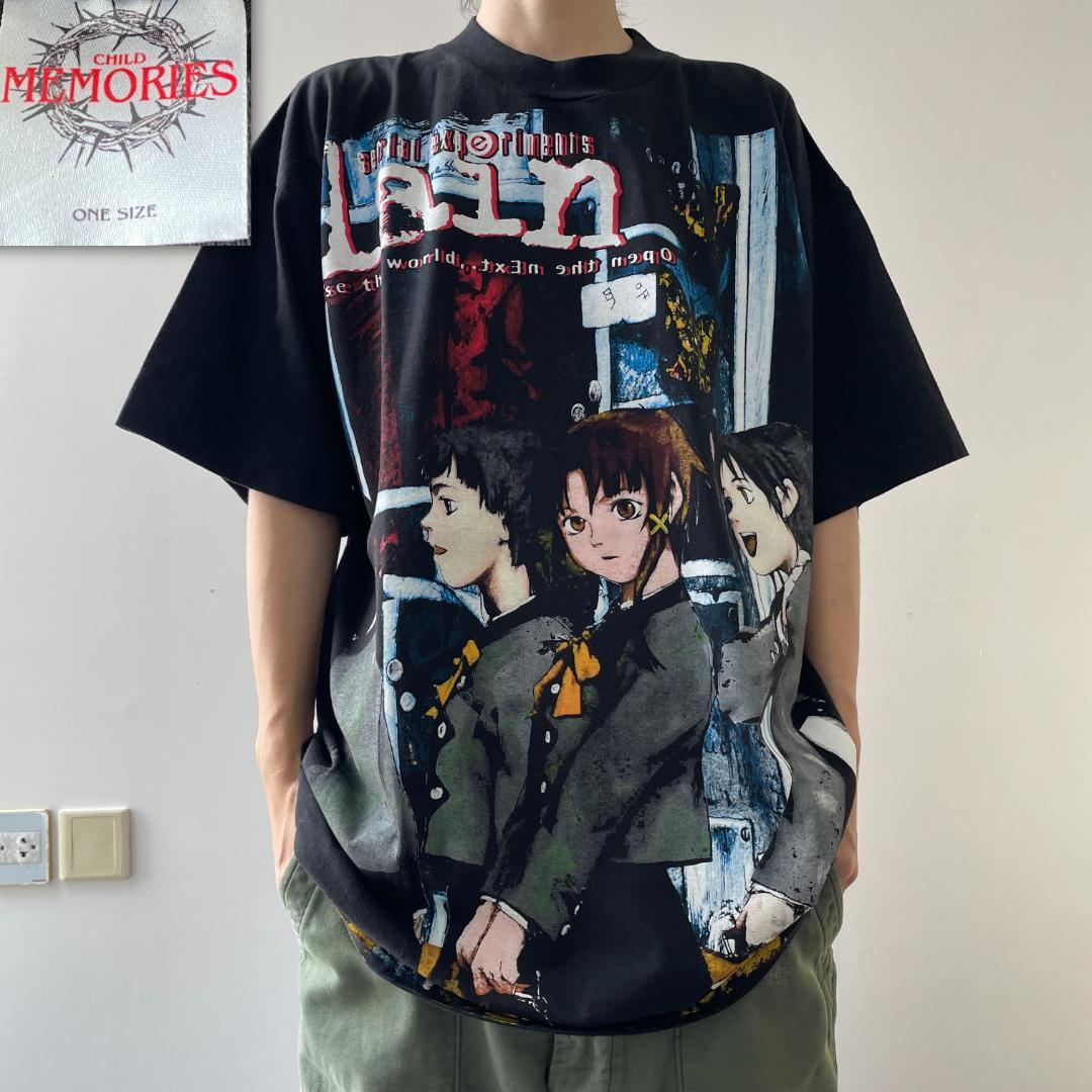 Tシャツ アニメ ゲーム serial experiments lain レイン