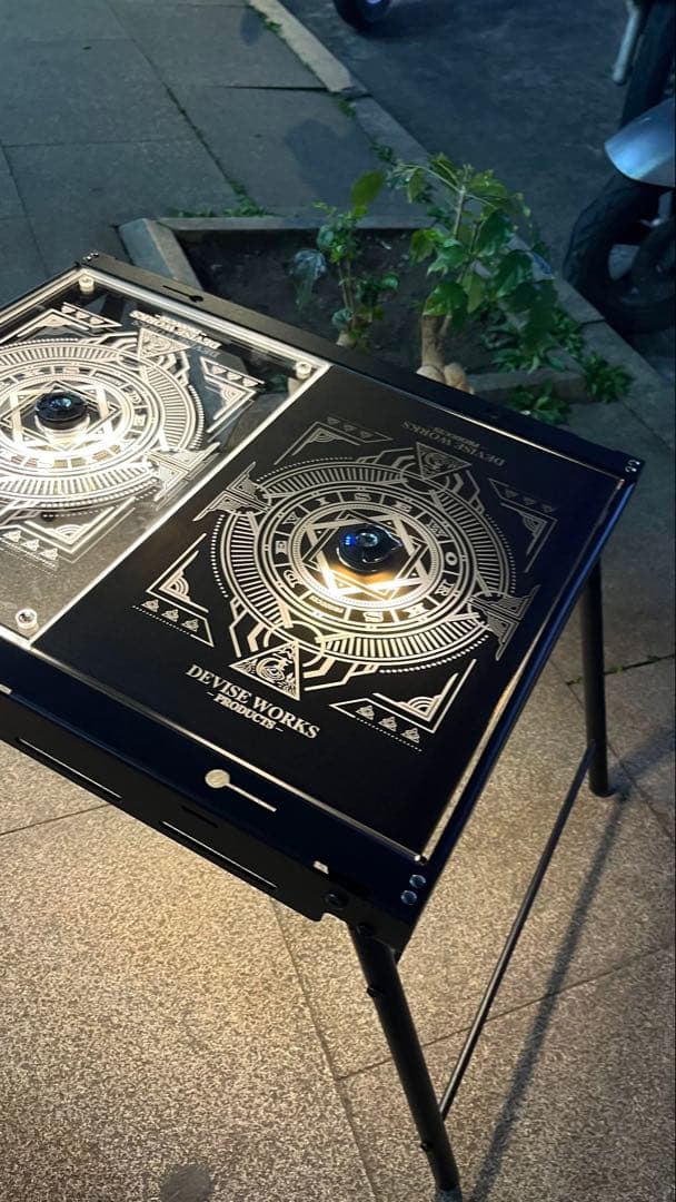 ⭕️IGTテーブル アクリル天板 1ユニット 収納袋付 ランタンポール付き