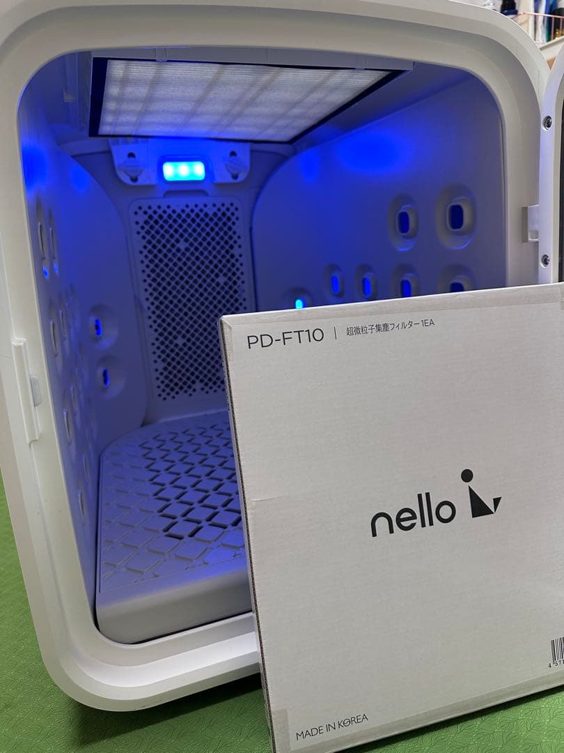 nello PD-FT10 ペット用ドライヤー+超微粒子集塵フィルター