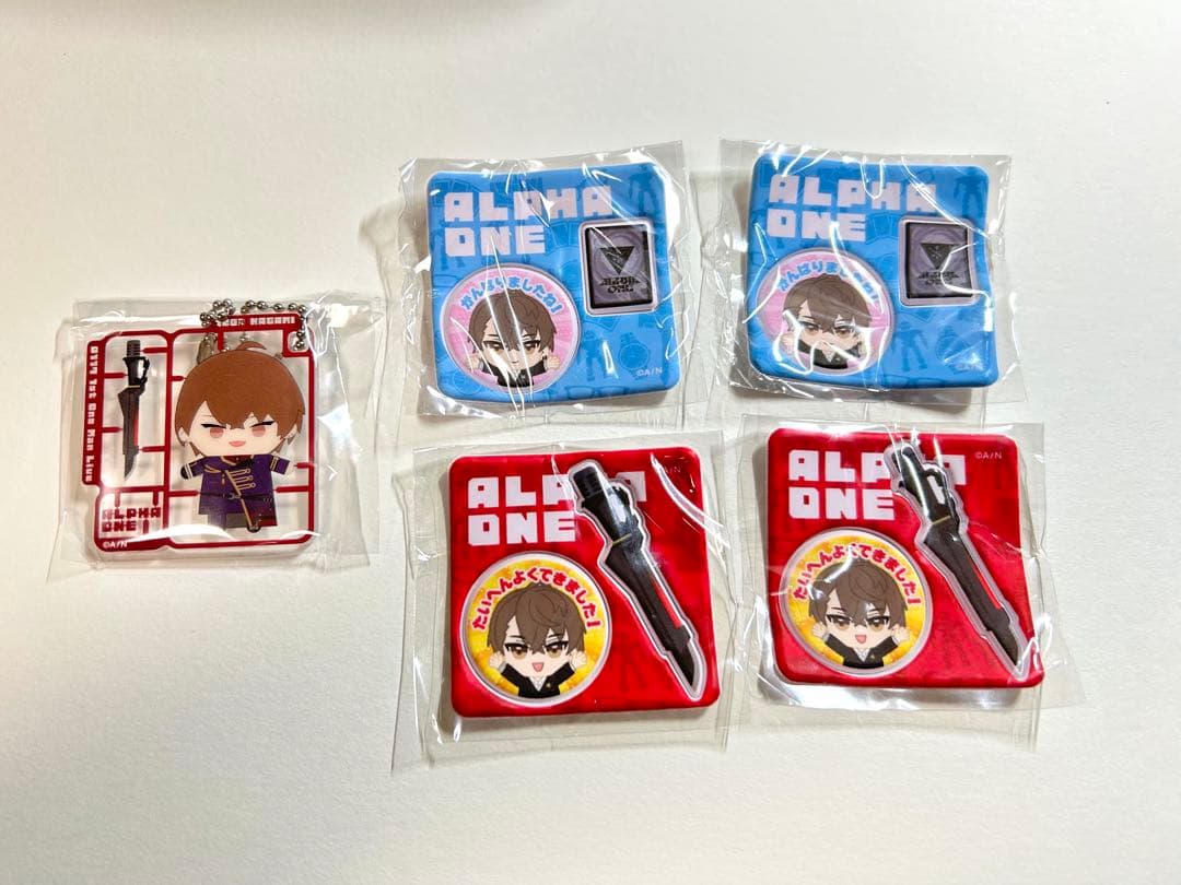 にじさんじ 加賀美ハヤト カプセルトイ ALPHA ONE 5点セット - メルカリ