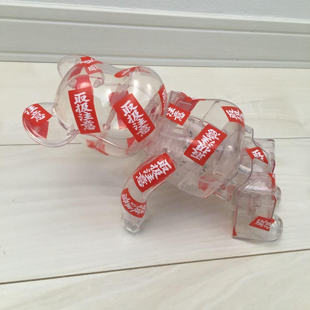 ベアブリック 400% 取扱注意 スケルトンタイプ 即完売品‼️ - メルカリ