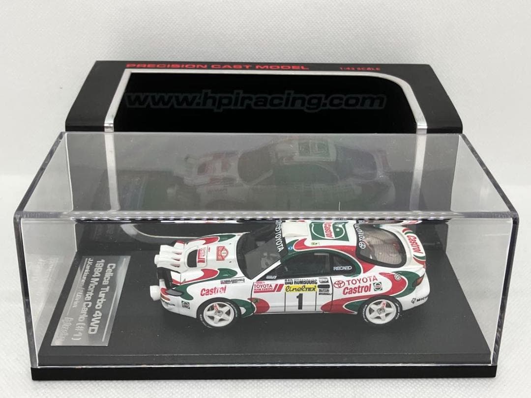 ★1/43 トヨタ セリカ ターボ 4WD★J.カンクネン★1994モンテカルロ