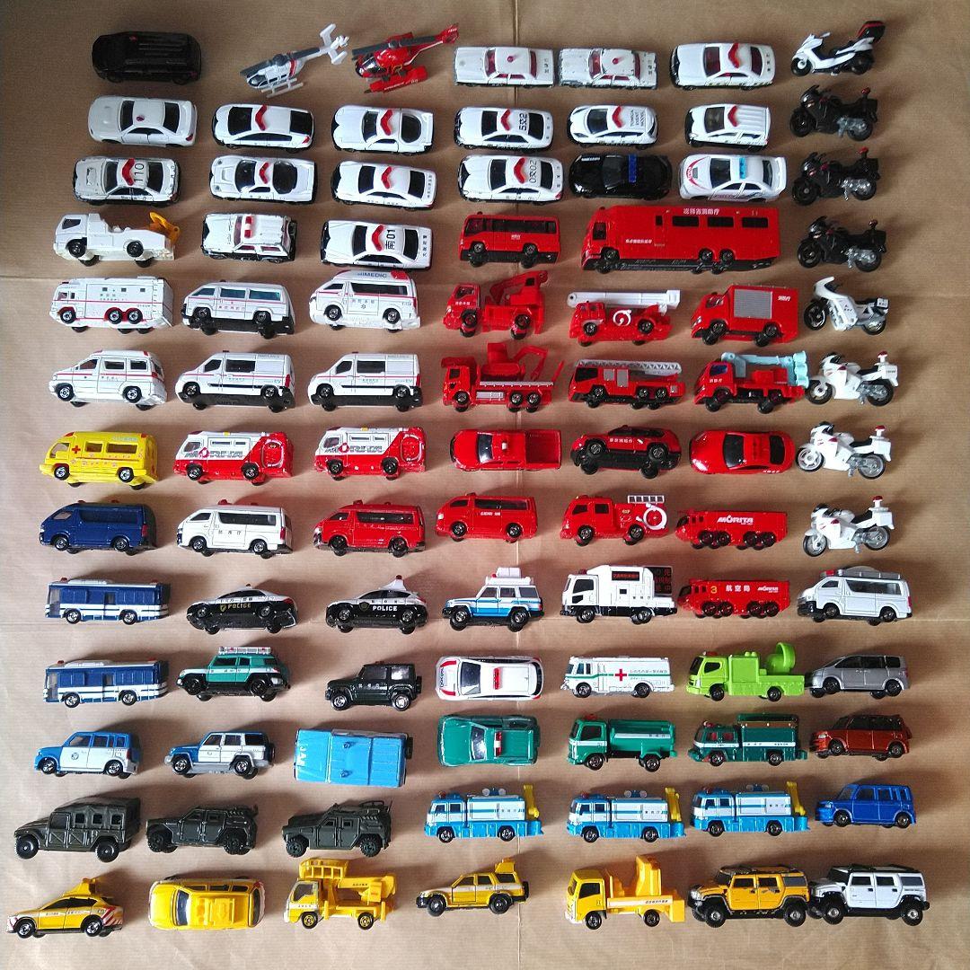 警察 消防 救急 緊急車両 372台 トミカ ジャンク品 絶版 廃盤 限定 レア