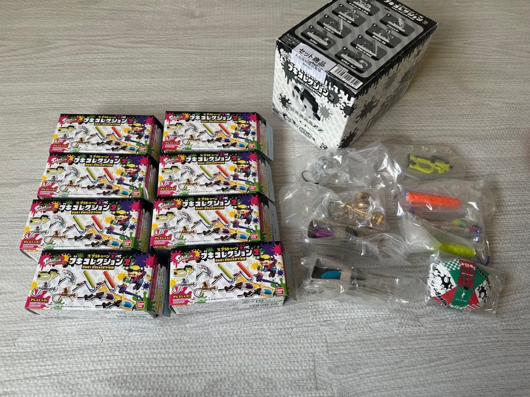 スプラトゥーン2 フィギュア　ブキコレクション2 フルセット スプラトゥーン ブキコレクション2｜発売日：2017年6月27日｜バンダイ