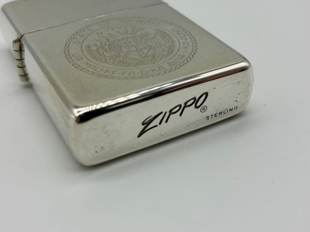 ZIPPO スターリングシルバー ハワイ州紋章 1959 記念モデル レア